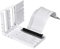 Lian Li VG4-4-V2W - Universelles Vertikales GPU-Kit, Grafikkartenhalterung mit 4 Slots, inkl. PCie 4.0 Riser Kabel, kompatibel mit den meisten ATX-Gehäusen - weiß