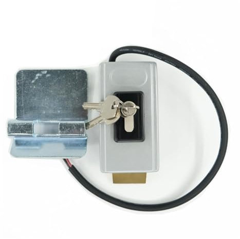 ARTGOS Serratura Elettronica for cancello Scorrevole con Battente Automatico di Sicurezza Serratura Elettronica DC12V DC24V Opzionale Set Operatore per Cancello Elettrico per Casa