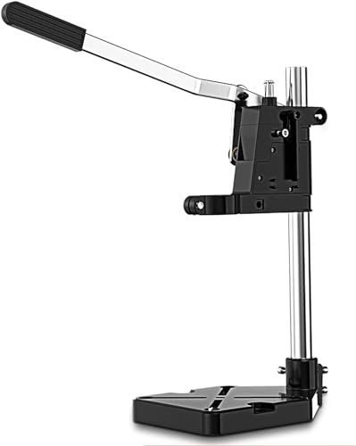 FLTRGO Soporte de la Prensa Taladradora, Taladros con Prensa, Soporte para Taladro Vertical, Soporte para Taladro de Mano con Base de Aleación de Aluminio