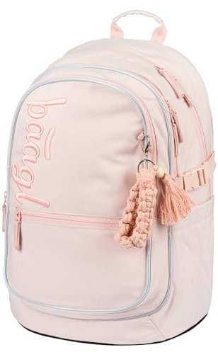 Baagl Kinderrucksack, Schulrucksack für Kinder mit ergonomisch geformter Rücken, Brustgurt und reflektierende Elemente