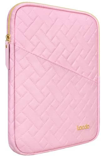 Lacdo Tablet Tasche hülle für 13 Zoll iPad Pro M5 M4 2025-2024, 13 Zoll Neu iPad Air M3 M2 2025-2024, 12.9 Zoll iPad Pro 6 5 4 3 2022-2018 mit Magic Keyboard und Smart Keyboard Folio, Sakura Rosa