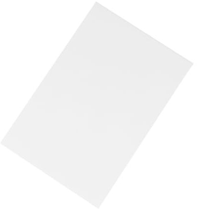 Operitacx 100stücke Doppelseitig Blanko Nachrichtenkarten Kraftpapier Blanko-papierkarten Memo-karten Grußkarten Wortkarten Für Zeichnungen Graffiti Und Schreibzwecke Weiß