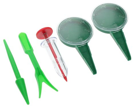 CAXUSD 6pezzi Seminatrice Portatile Per Giardino Distributore Di Semi Per Prati e Fiori Strumento Di Semina Manuale Nastro Misuratore Accessorio Di Giardinaggio Per Piantare Verdura