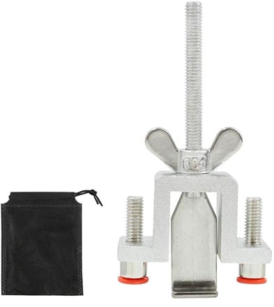 Blocco Porta Antintrusione in Acciaio Inossidabile, Serratura Portatile Regolabile con Borsa, Blocco di Sicurezza Robusto per Viaggi, Hotel, Appartamenti, Case, Argento