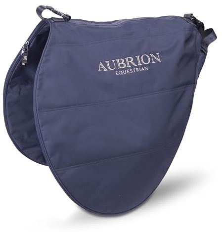 Shires Aubrion Equestrian Saddle Bag - Navy Blue