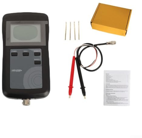YR1035+ Tester digitale di resistenza interna a 4 fili per batteria al litio con vera onda sinusoidale CA da 1 kHz, risoluzione 0,01 mΩ, funzione ZR, build 2000 mAh (standard)