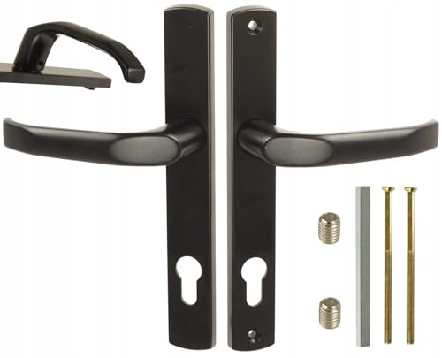 FEINZ Maniglia per Cancello con Placca Lunga 90MM
