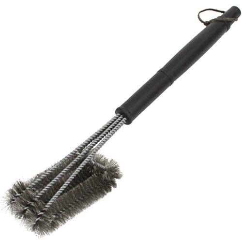 Chef Craft 21989 BBQ Grill Brush, Stainless Steel, Black/Silver