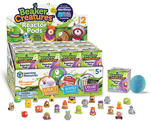 Learning Resources 24-Pack Reactor Pods - Beaker Creatures (Series 2)