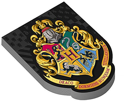 Harry Potter 48274 Hogwarts Notizblock, mehrfarbig, 7,6 cm