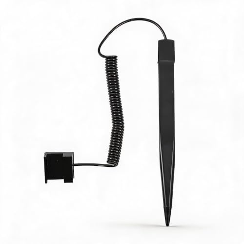 fasient Stylus Stift für Touchscreens,professionelle kapazitive Touchscreen Stift,mit tragbarem Kunststoffdock und Federkable,Eingabestift kompatibel mit Touchscreen Geräten,Schwarz