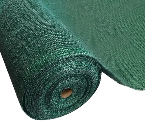Farm Plastic Supply - Green Shade Cloth - 70% - (6' x 100') - Mesh Fabric for Fence Privacy Screen, Garden Shade, Mesh Fence Screening, Shade Cloth Rolls, Wind Screen