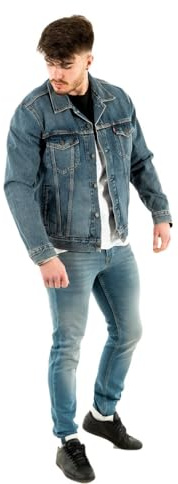 Levi's The Trucker Chaqueta, Broadway, L Hombre