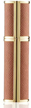 SUBORAWOS Parfümzerstäuber Nachfüllbar,Mini Parfum Zerstäuber für Unterwegs,Leer Sprühflasche für Parfum,Handtasche Parfümflaschen für Reise 5ml(JB-Braun)