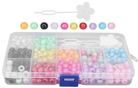 365 Stück Dreadlocks Perlen Bunte geflochtene Perlen Haarschmuck für Mädchen Frauen