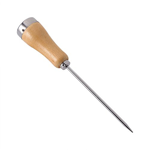 Natudeco Piccone per Ghiaccio iniaio Inossidabile Scalpello per Ghiaccio Strumento per Piccone per Ghiaccio in Metallo Utensile per Rompere Il Ghiaccio da Cucina Piccone per Ghiaccio Professionale