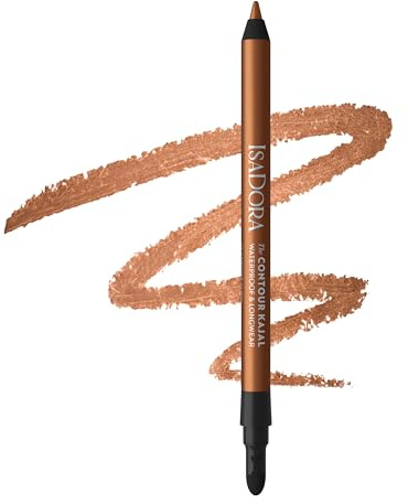 IsaDora The Contour Kajal - Vattenfast, Rikt Pigmenterad Kajalpenna (63 apricot glow)