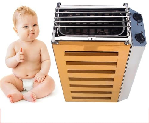 STMKB Elektrischer Saunaofen, 3,6 KW Sauna-Dampferzeuger Für Den Heimgebrauch Mit Externer Steuerung, Verbesserung Der Schlafqualität Und Wiederherstellung Der Energie, Anwendbar Auf 3–4㎡