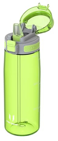 Sparrow Trinkflasche mit Strohhalm - Tritan Wasserflasche 500ml, 750ml, 1L | Flasche, Auslaufsicher, Spülmaschinenfest, BPA-Frei, Langlebig, Fahrrad, Fitness, Leicht, Schule, TouchSip