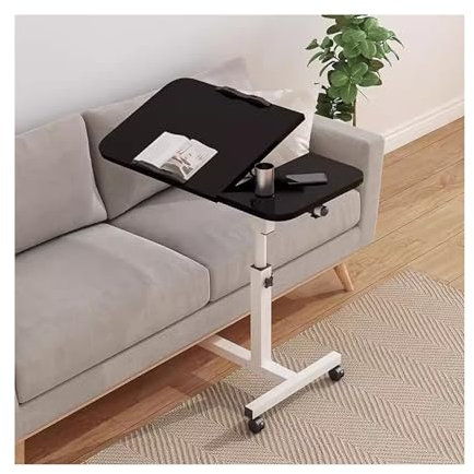 XXAD553TY Mobile Workstation Nachttisch, beweglicher Laptop-Tisch, Betttisch, Haushalt, Schlafzimmer, Klapptisch, Studenten-Hebetisch Mobiler Schreibtisch
