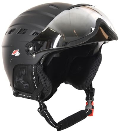F2 Damen Snowboard Helm Helmet - Worldcup Team Girl S/M Schwarz 2024/25