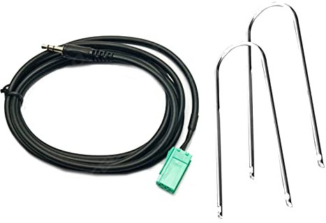 OAJABBGE Car Radio Wire Cable Wiring Harness Stereo Adapter Connector Adaptor Plug For (1)