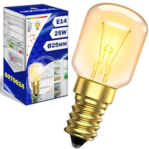 MONTERAL Kühlschranklampe E14 25W Ø25 mm mit dem Originalcode 6070024 para Liebherr