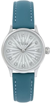 Breil, Collezione Melodie Solo Tempo, Orologio Donna, Cassa e Bracciale in Acciaio Lucido, Quadrante con Cristalli, Impermeabile fino a 50m, Movimento al Quarzo, Pratica Chiusura con Pulsanti