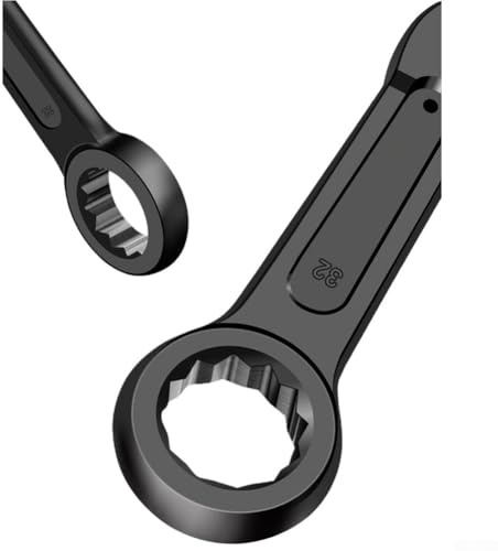 Besttoolifes Robuster 12-Kant-Steckschlüssel, 24–60 mm, Hartstahl, Schlag-Steckschlüssel für Autoreparatur und industriellen Einsatz, rostfrei und verschleißfest (32 mm)