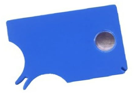 YiQinzcxg Carte attrapeur efficace avec loupe grossissante - Outil anti-tiques pour les accessoires de toilettage des chiens Magnifyer Ticks Remover Tool