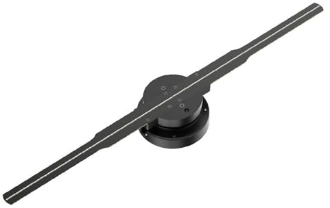 Ventilador holográfico 3D, proyector WiFi de 16.5 Pulgadas con 244 LED for Publicidad en Tiendas y Negocios(PD42 HD Set)