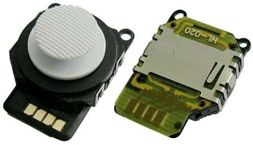 Joystick blanco compatible para consola PSP slim 2000 2004 repuesto thumbstick