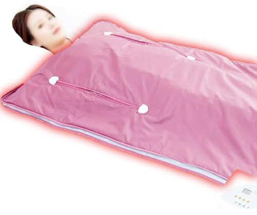 Manta de sauna portátil, manta térmica personal impermeable para pérdida de peso, 7 capas de aislamiento, moldeador corporal para quemar grasa