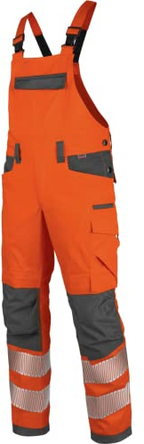 WÜRTH MODYF Warnschutz Arbeitslatzhose Neon EN 20471 2