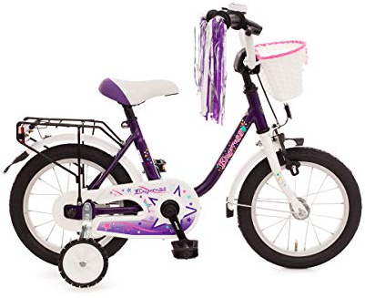 Bachtenkirch Kinderfahrrad 14 Empress lila-weiß