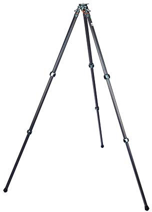 3 Legged Thing Legends Mike Carbon Fibre Levelling Base Tripod - 3 Section Adjustable Camera and Video Levelling-Base Tripod with 3 Detachable Legs (MIKE)