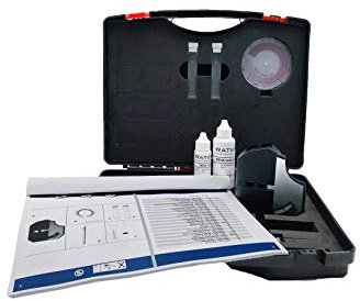 YMBERSA Aktenkoffer Test Analytiker wassertester Pool Colorimeterscheibe DEHA Messbereich 0.0-0.50 mg/L