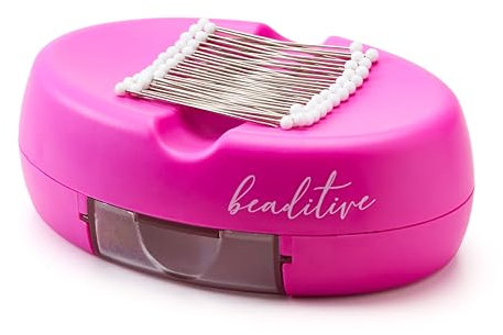 Beaditive Magnetisches Nadelkissen mit Schublade (Fuchsia)