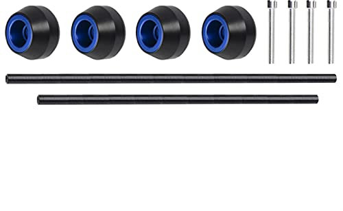 Motorrad Vorder- Und Hinterachse Gleiter Gabel Radschutz Sturzpad Kit Für Yamaha MT07 FZ07 MT-07 FZ-07 FJ07 FJ-07 XSR700 XSR 700 Sturzschutz (Color : Front- Rear Blue)