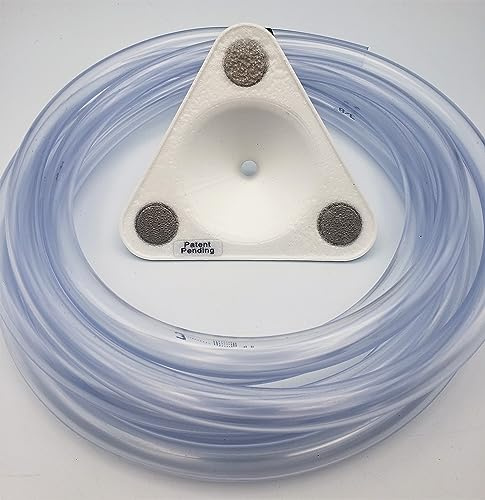 Monster Magnetic XL Super Strong PATENTED Universal Window Air Conditioner Drain Kit AC Drain Line Condensate Hose Funnel Connector Fitting w/Clear Tubing (10ft XL Magnetic Drain Kit)