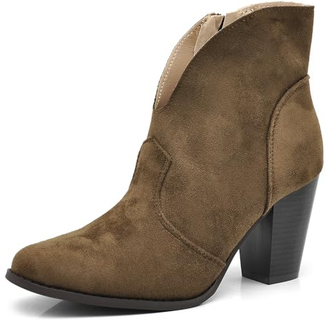 IF Fashion Scarpe da Donna Stivali Stivaletti Cowboy Western Camperos Texani Etnici 6652