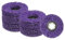 QUARKZMAN 10 Pack Discos de Limpieza de Ruedas de Desbaste 4-1/2x7/8 Removedor Rápido de Óxido Discos Abrasivos para Máquina de Esmerilado Limpieza, Morado