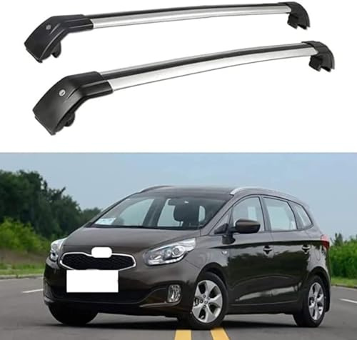 ADDUE Barre Portatutto in Alluminio Barra Portapacchi per KIA Carens Rondo 2013 2014 2015 2016 2017 2018 2019 2020 2021 2 Pezzi,C