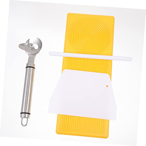 Cabilock 4piezas Barra De Amasar Cortador De Fideos Cortador De Masa Plato Para Macarrones Tabla Para Hacer Garganelli Material Ecológico y Duradero