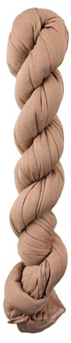 Toutacoo, Foulard, Tagelmust, Halsduk, Flätad 100 % bomull, 7-kamel, one size