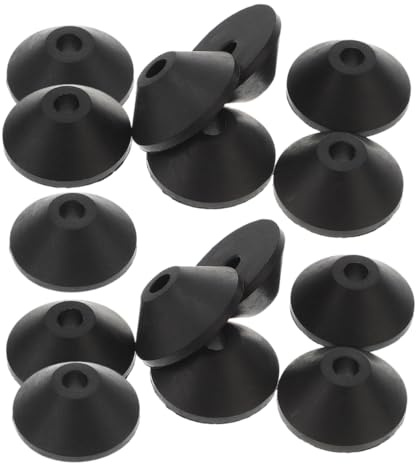 Uonlytech 30 pièces Lot de Rondelles Étanchéité Caoutchouc Coniques pour Boulons de Toilette Joints Robustes Fuite pour Réservoir Wc et Chasse Eau