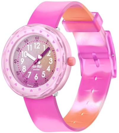 Swatch FCSP130 Flick Flake Uhr für Mädchen rosa