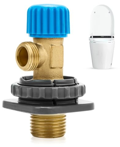 Unterputz-Spülkasten Absperrventil WC Eckventil 3/8 Zoll Füllventil aus Messing Kompatibel mit Geberit Toilettenanschlüssen 21245 8, 240269001, K12088, 240.189/269/752.001