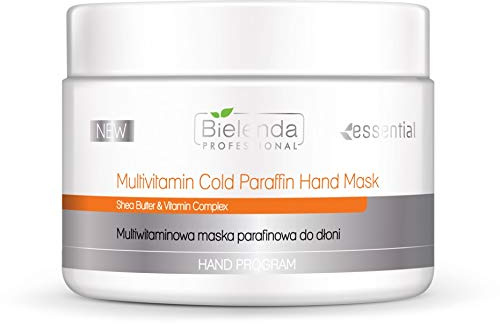 Bielenda Professional Multivitamin Cold Paraffin Handmaske mit Sheabutter & Vitaminkomplex 150g