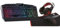 Pack Gaming 4en1 Clavier/Souris/Tapis/Casque RGB Backlights Thor GX804 COMBO